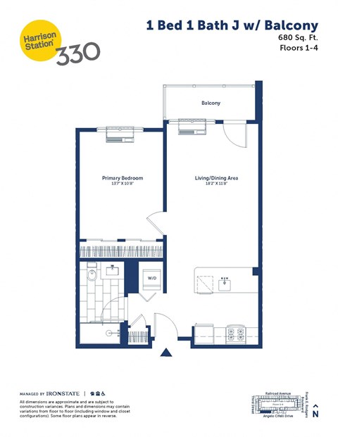 this floor plan is an approximation of a 1 bed 1 bath floor plan